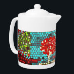 Colourful Abstract Mosaic<br><div class="desc">Transcendent is a design based on an idea to create an idyllic and surreal, magical location where everything is fantastic and all of your troubles melt like the sun.</div>