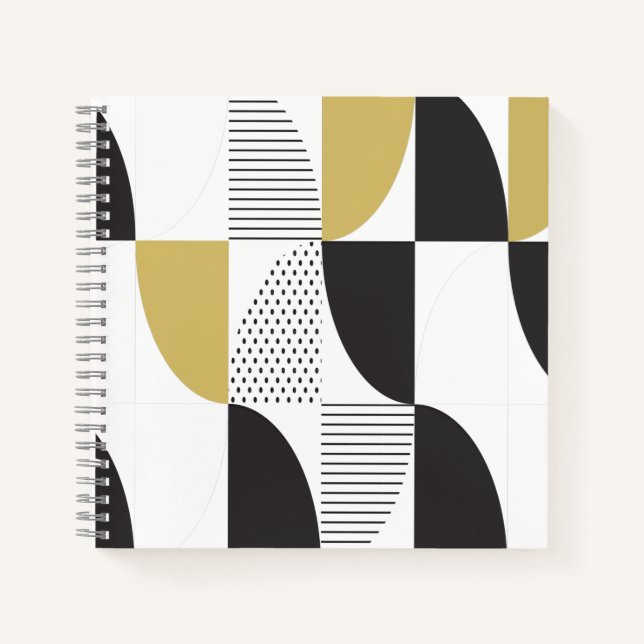 Colourful Abstract Notebook (Front)