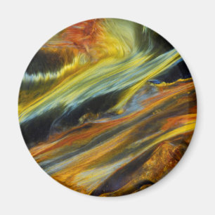 Colourful abstract of Pietersite Magnet