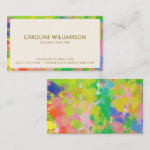 Colourful Abstract Paint Artist Designer Creative