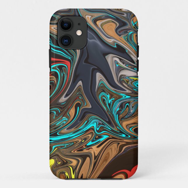 Colourful Abstract Painting | Best art masterpiece Case-Mate iPhone Case (Back)