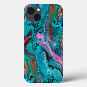 Colourful Abstract Painting iPhone 13 Case