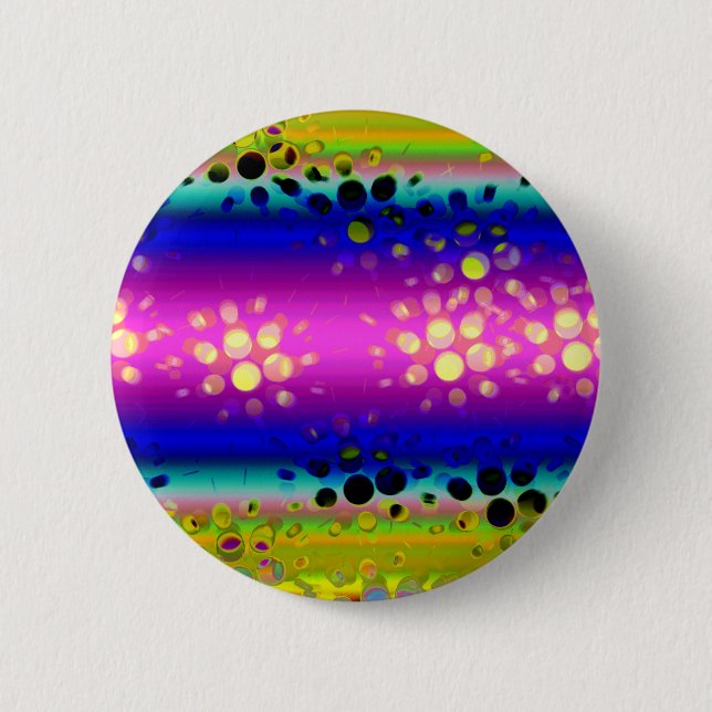 Colourful Abstract Pattern 6 Cm Round Badge (Front)