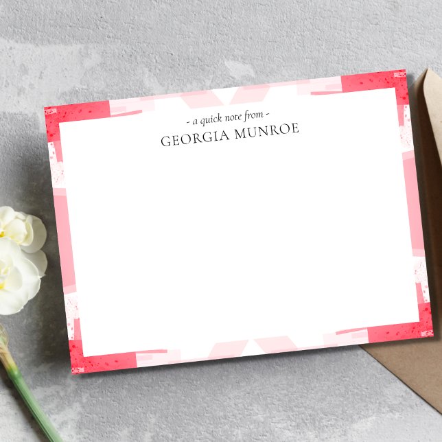 Colourful Abstract Pattern Art Personalised  Card (Creator Uploaded)