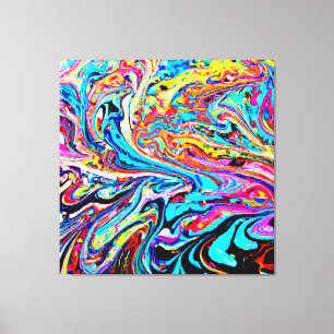 Colourful Abstract Pattern Canvas Print