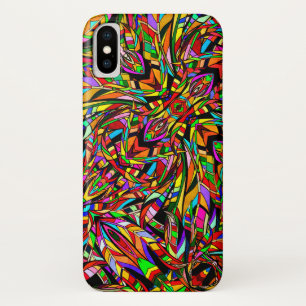 Colourful abstract pattern Case-Mate iPhone case