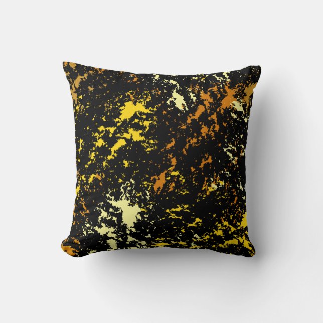 Colourful Abstract Pattern Cushion (Front)