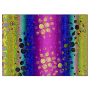 Colourful Abstract Pattern Cutting Board
