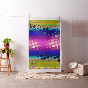 Colourful Abstract Pattern Fabric