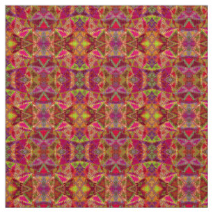 Colourful abstract pattern fabric