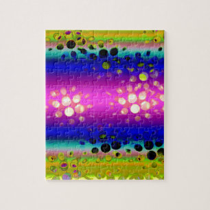 Colourful Abstract Pattern Jigsaw Puzzle