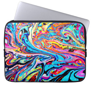 Colourful Abstract Pattern Laptop Sleeve