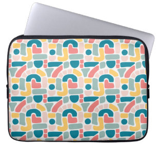 Colourful Abstract Pattern Laptop Sleeve