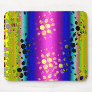 Colourful Abstract Pattern Mouse Pad