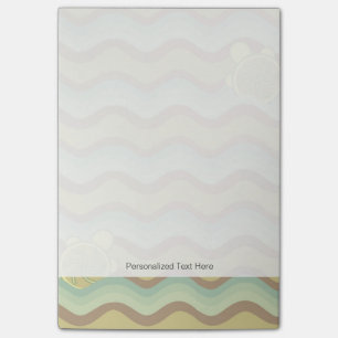 colourful abstract pattern, waves post-it notes