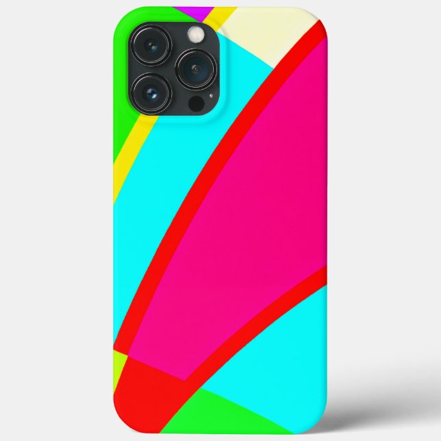 Colourful Abstract Patterns Art Case-Mate iPhone Case (Back)