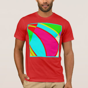 Colourful Abstract Patterns Art T-Shirt