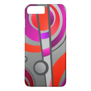 Colourful Abstract Pop Art Geometric Pattern Case-Mate iPhone Case