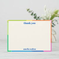Colourful Abstract Rainbow Custom Graduation Party
