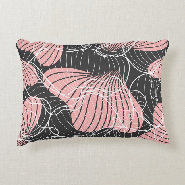 Colourful abstract, seamless artistic pattern. decorative cushion (Front)