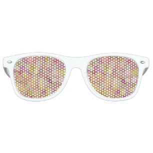 Colourful Abstract Seamless Pattern Retro Sunglasses