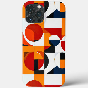 Colourful Abstract shapes iPhone 13 Pro Max Case