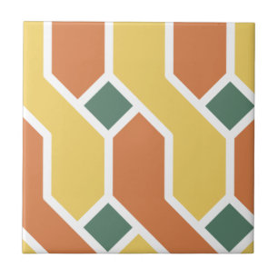 Colourful Abstract, Small(4.25" x 4.25") Tile