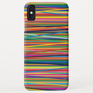 Colourful abstract stripes design Case-Mate iPhone case