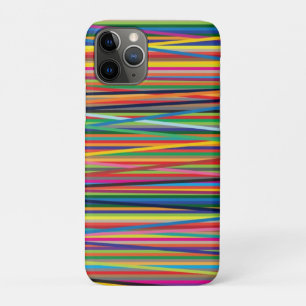 Colourful abstract stripes design Case-Mate iPhone case