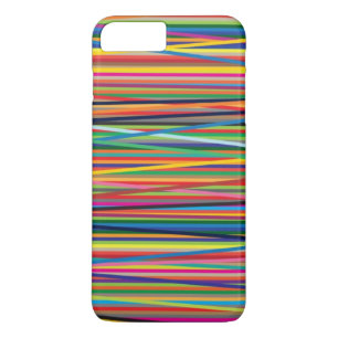 Colourful abstract stripes design Case-Mate iPhone case
