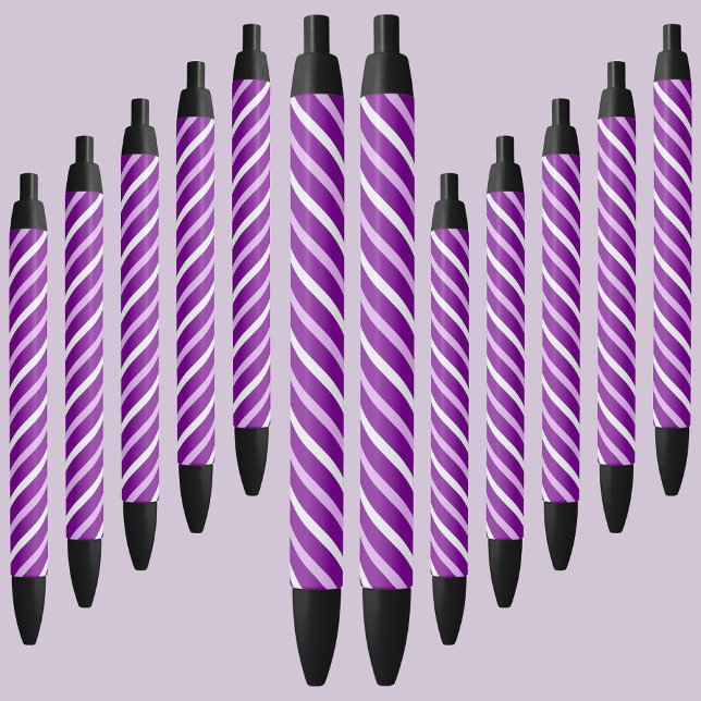 Colourful Abstract Stripes Pattern          Black Ink Pen (Creator Uploaded)
