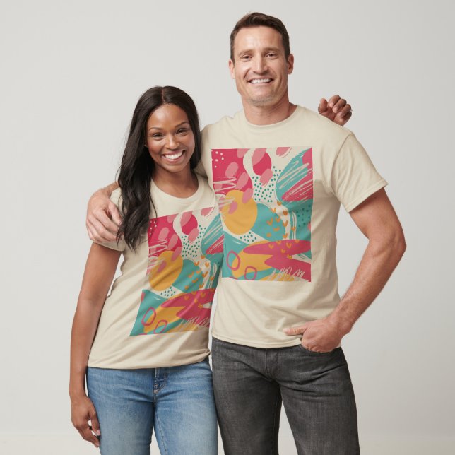 Colourful Abstract T-Shirt (Unisex)