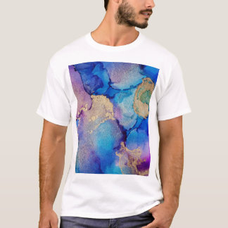 Colourful Abstract: Textured Oil Painting. T-Shirt