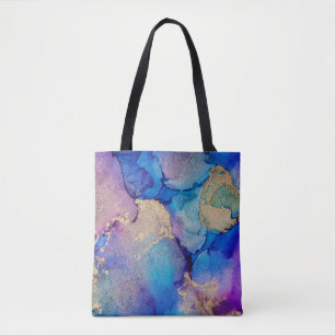 Colourful Abstract: Textured Oil Painting. Tote Bag