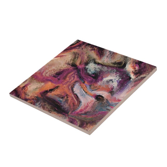 Colourful  abstract tile (Side)