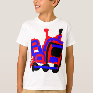 colourful abstract train T-Shirt