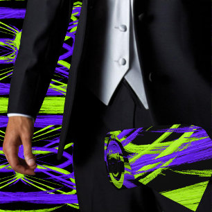 Colourful Abstract Trendy Artistic Contemporary Tie