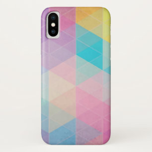 Colourful abstract triangles background Case-Mate iPhone case