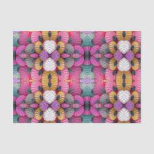 Colourful Abstract Umbrellas Tissue Paper