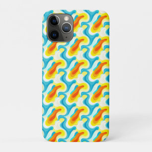 Colourful Abstract Wavy Pattern Case-Mate iPhone Case
