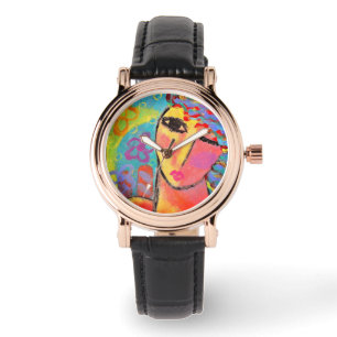 Colourful Abstract Wearable Art Watch