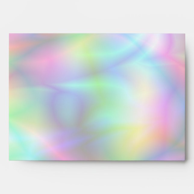 Colourful Abstraction A7 Greeting Card Envelope (Front)