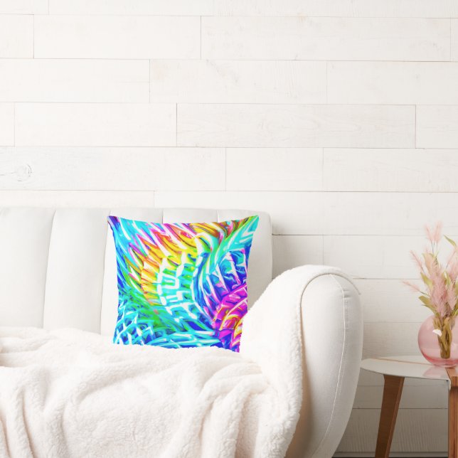 Colourful Abstractions Pattern Cushion (Couch)