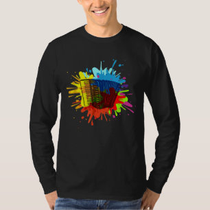 Colourful Accordion T-Shirt