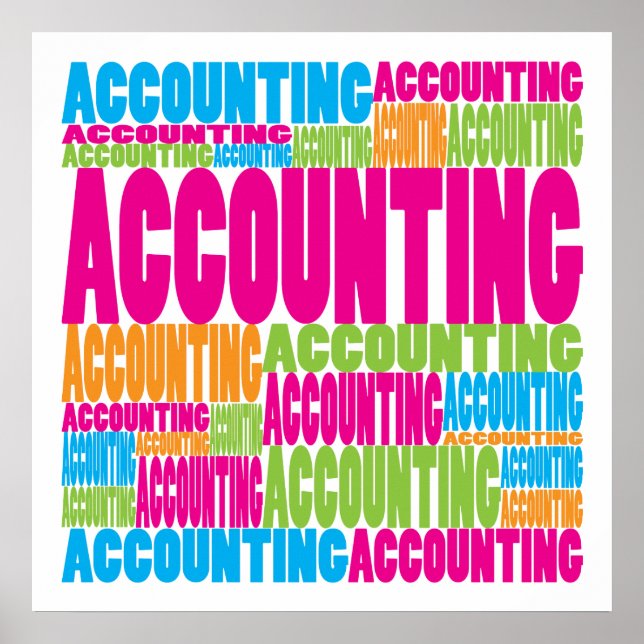 Colourful Accounting Poster (Front)