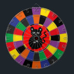Colourful Add Your Own Image to Centre Dartboard<br><div class="desc">You can add your own image to the centre of this dartboard or keep our mischievous little mouse in that place.</div>