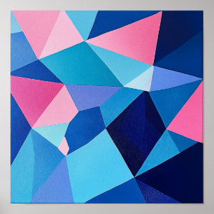 Colourful Aesthetic Decor Geometric Abstraction Ar