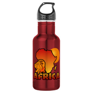 Colourful AFRICA 532 Ml Water Bottle