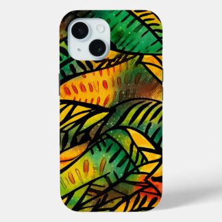 Colourful African Print iPhone 15 Pro Case
