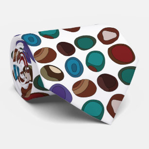 Colourful Agate Stone Crystal Healer Tie